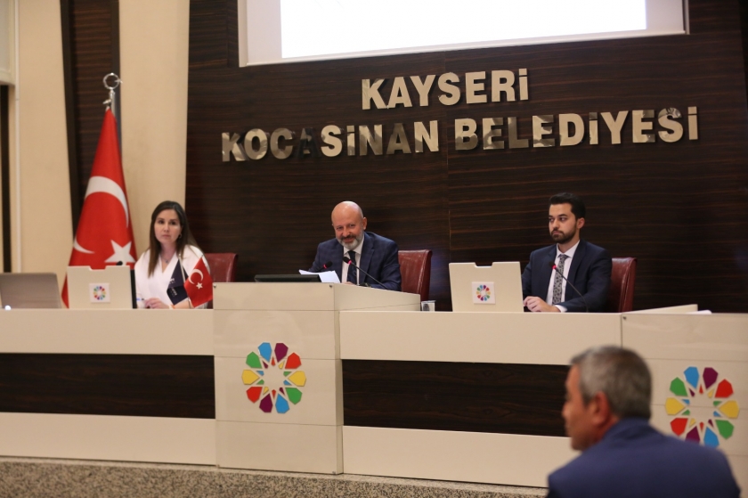 KOCASİNAN BELEDİYESİ MECLİS TOPLANTISI GERÇEKLEŞTİRİLDİ