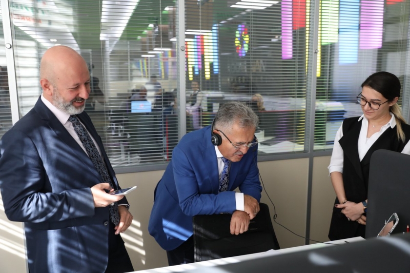 BAŞKAN ÇOLAKBAYRAKDAR VE BAŞKAN BÜYÜKKILIÇ, ÇÖZÜM MERKEZİNDE