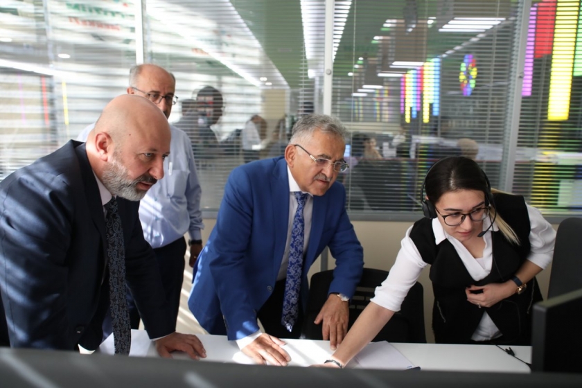 BAŞKAN ÇOLAKBAYRAKDAR VE BAŞKAN BÜYÜKKILIÇ, ÇÖZÜM MERKEZİNDE