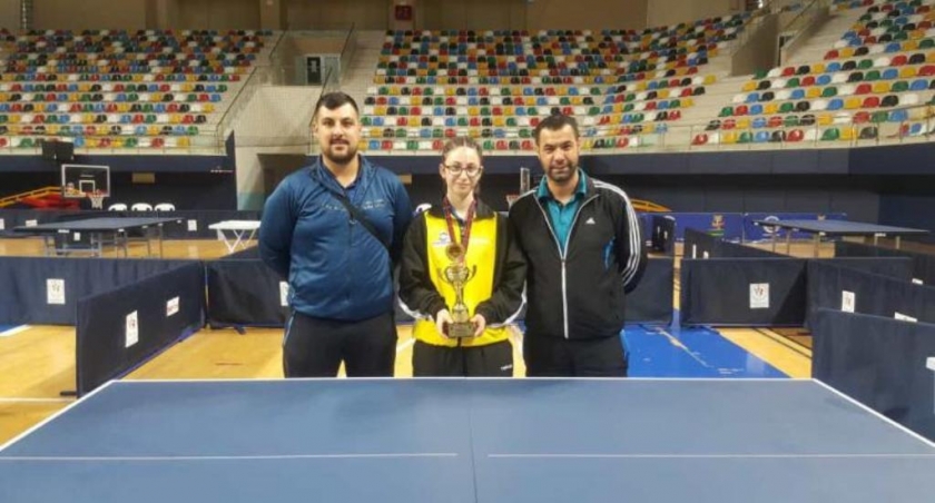 KOCASİNAN’IN MİLLİ SPORCUSU ÖZGE YILMAZ, YİNE BİRİNCİ OLDU
