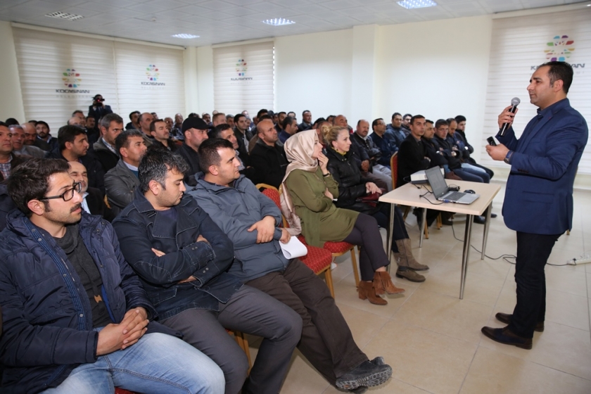 KOCASİNAN BELEDİYESİ İŞ GÜVENLİĞİ KONUSUNDA HASSAS DAVRANIYOR