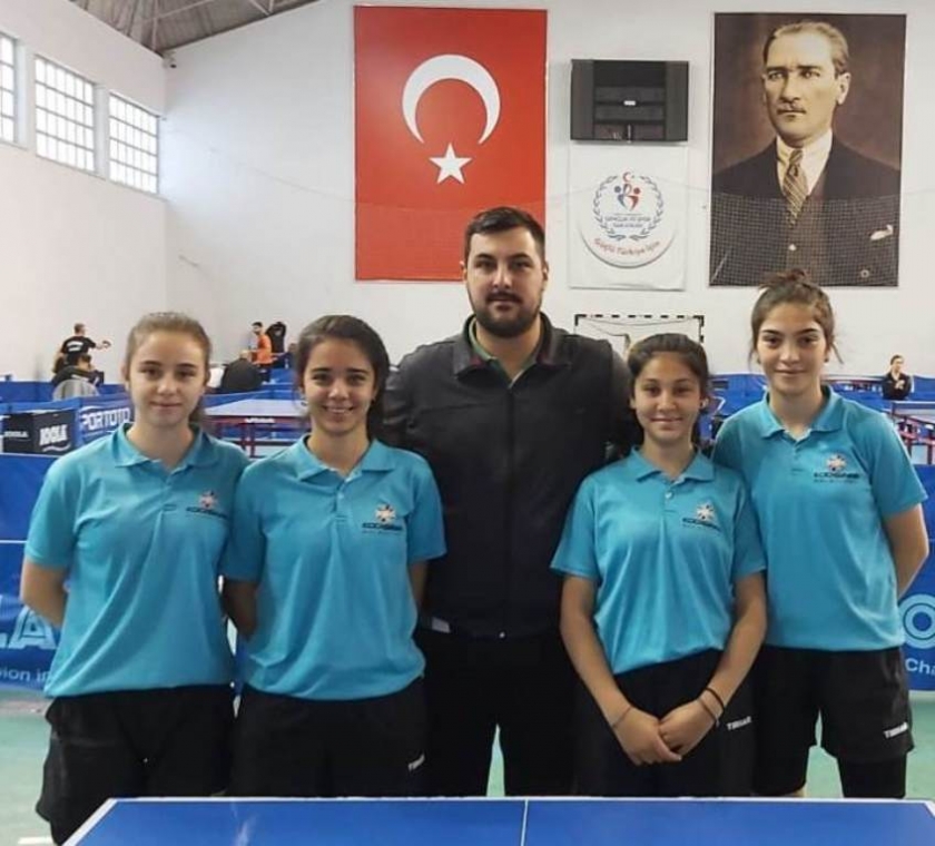KOCASİNAN’IN MASA TENİSİ TAKIMLARI, HEP LİDER HEP ŞAMPİYON