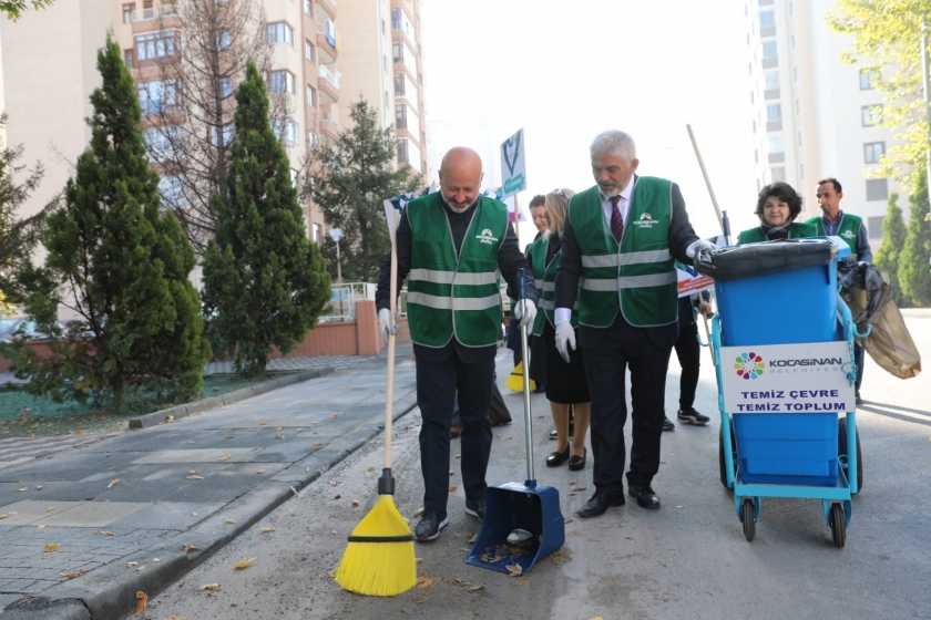 KOCASİNAN’DA TEMİZLİK SEFERBERLİĞİ