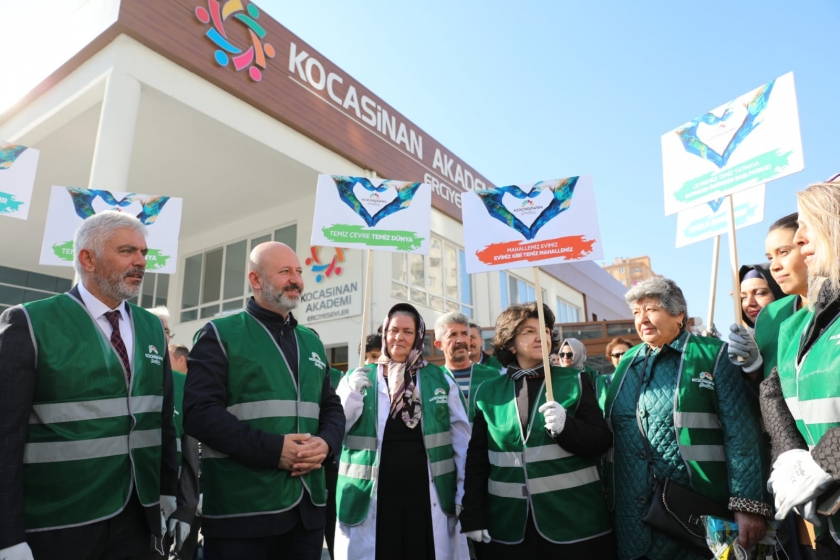 KOCASİNAN’DA TEMİZLİK SEFERBERLİĞİ