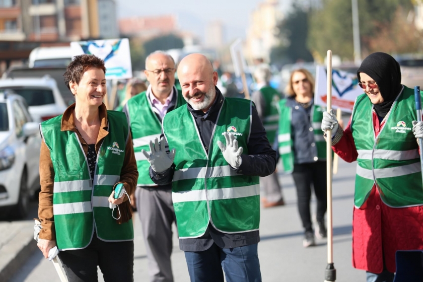 KOCASİNAN’DA TEMİZLİK SEFERBERLİĞİ