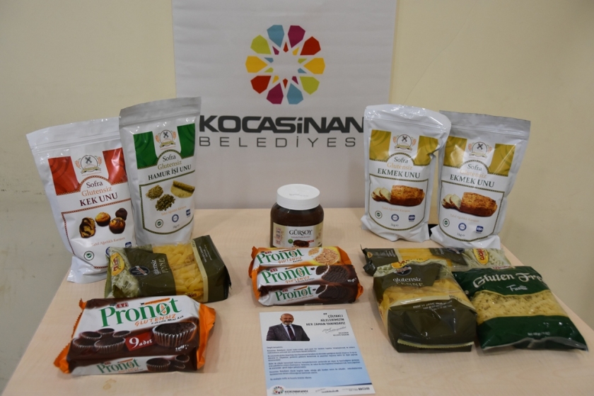 KOCASİNAN BELEDİYESİ, ÇÖLYAKLILARA 2 YILDA BİN 955 ÇÖLYAK PAKETİ DAĞITTI