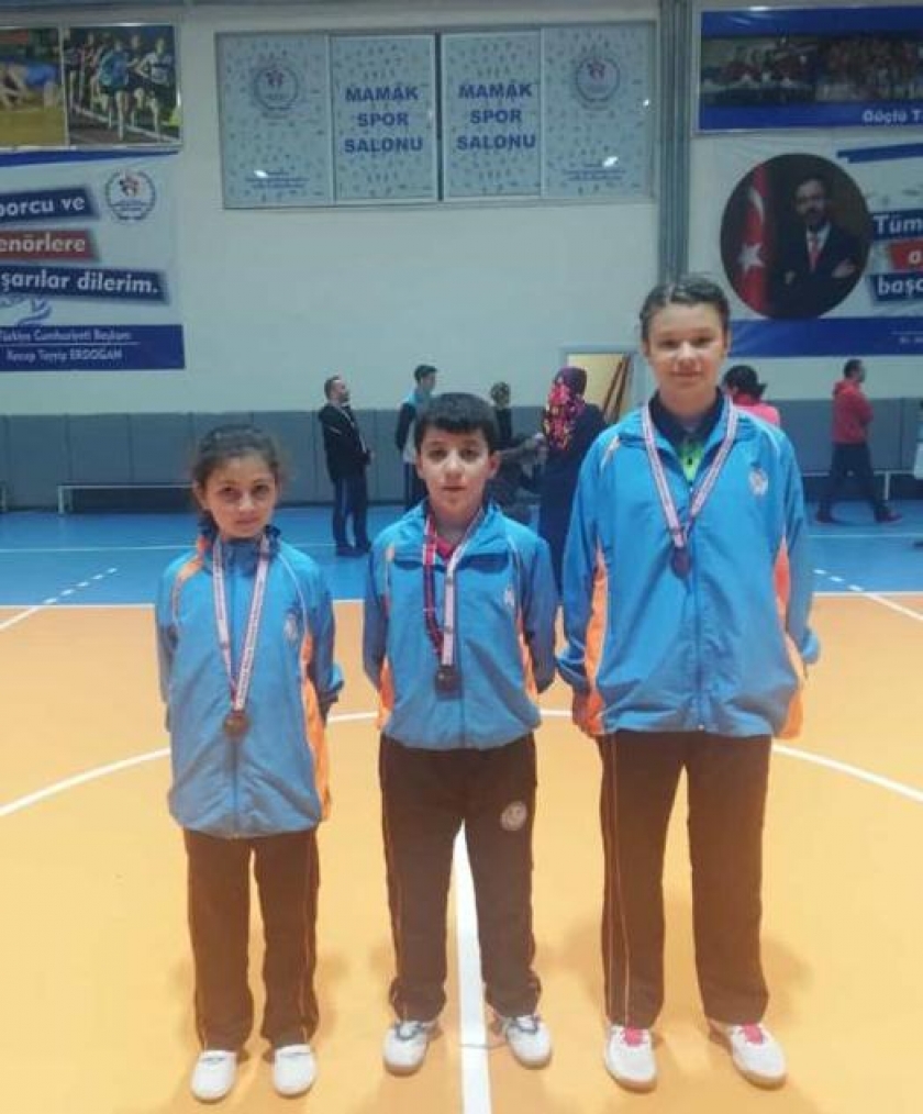 KOCASİNANLI MİNİK SPORCULARDAN BÜYÜK BAŞARI