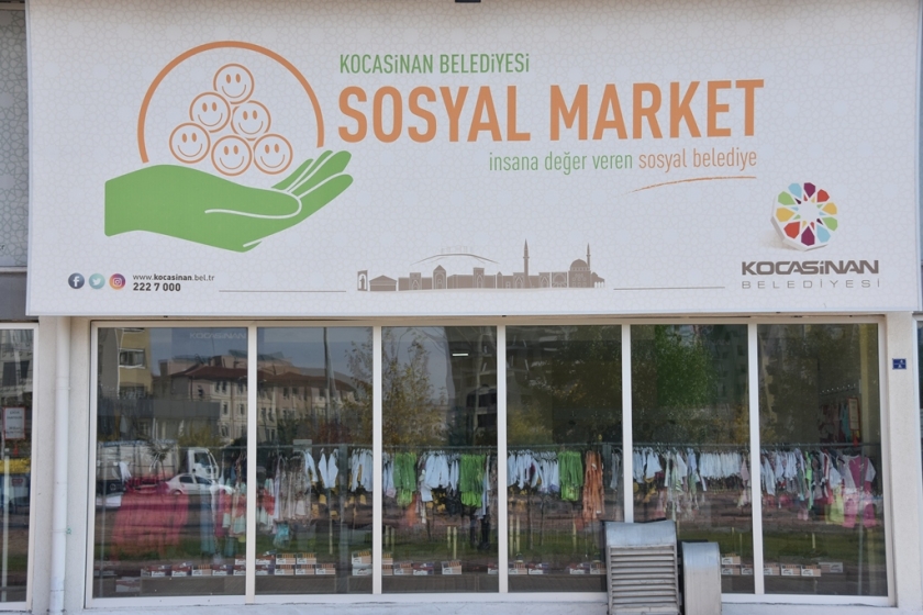 KOCASİNAN’IN SOSYAL MARKETİ, MAĞAZA KONFORUNDA ALIŞVERİŞ KEYFİ YAŞATIYOR