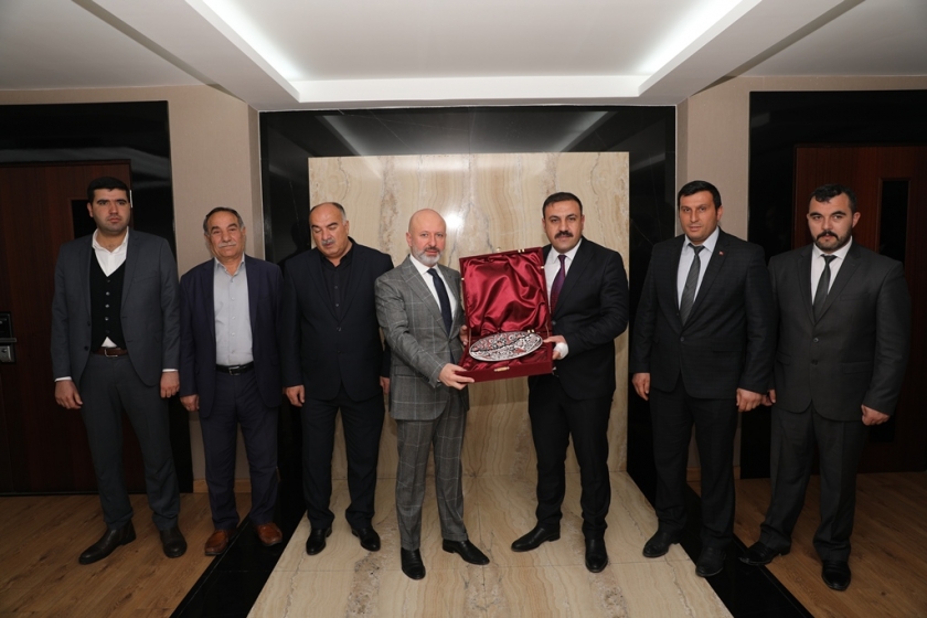 BAŞKAN ÇOLAKBAYRAKDAR, KARDEŞ BELEDİYE BAŞKANINI AĞIRLADI