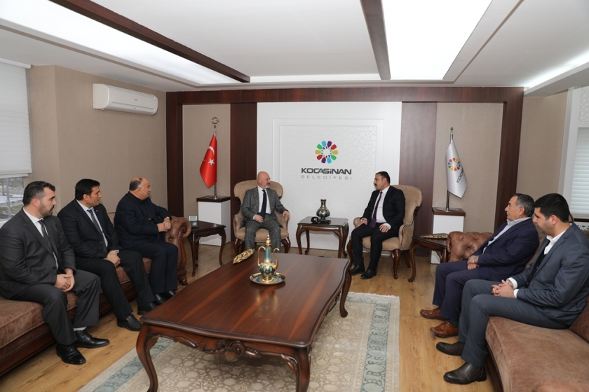BAŞKAN ÇOLAKBAYRAKDAR, KARDEŞ BELEDİYE BAŞKANINI AĞIRLADI