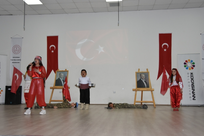 KOCASİNANLI ÇOCUKLAR MİLLİ DEĞERLERE BAĞLI YETİŞİYOR