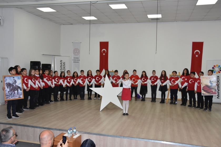 KOCASİNANLI ÇOCUKLAR MİLLİ DEĞERLERE BAĞLI YETİŞİYOR