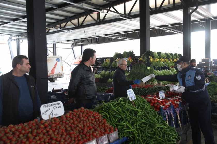 KOCASİNAN BELEDİYESİ’NDEN PAZAR YERLERİNE YÖNELİK EK TEDBİRLER