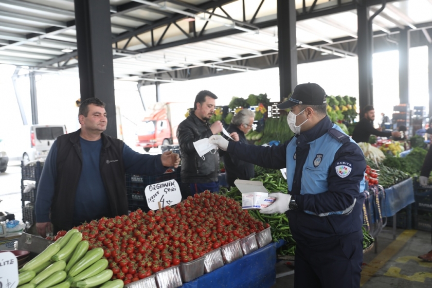 KOCASİNAN BELEDİYESİ’NDEN PAZAR YERLERİNE YÖNELİK EK TEDBİRLER