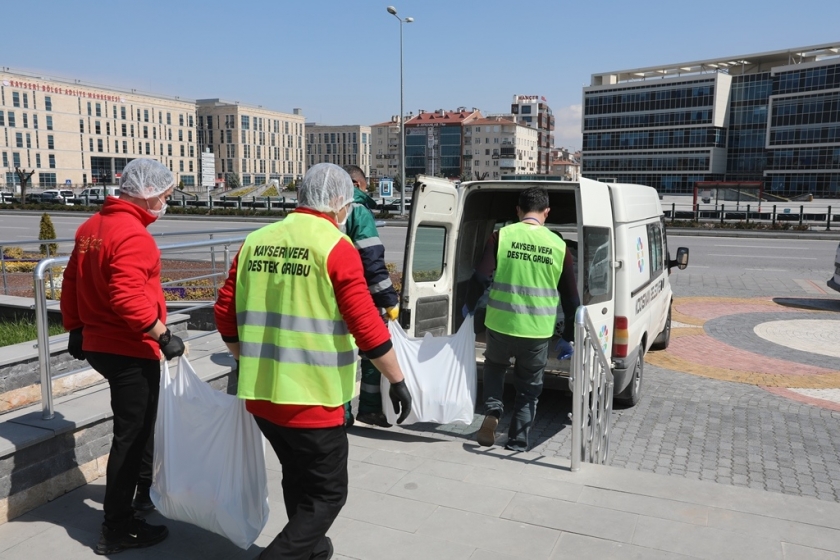 KOCASİNAN BELEDİYESİ HER ZAMAN İHTİYAÇ SAHİPLERİNİN YANINDA