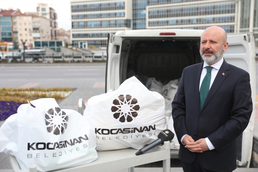 KOCASİNAN, RAMAZAN ÖNCESİ İHTİYAÇ SAHİPLERİNİN YÜZÜNÜ GÜLDÜRDÜ