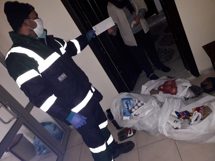 KOCASİNAN, RAMAZAN ÖNCESİ İHTİYAÇ SAHİPLERİNİN YÜZÜNÜ GÜLDÜRDÜ