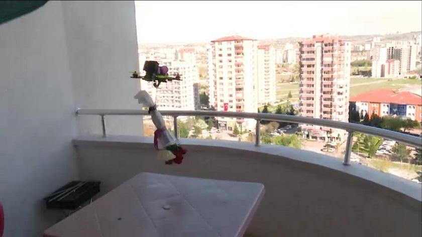 GÖNÜLLERİN BELEDİYESİ KOCASİNAN, KENDİ ÜRETTİĞİ DRONE İLE YÜREKLERE DOKUNDU