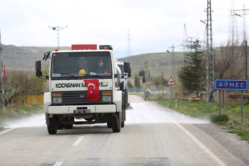 KOCASİNAN’IN MERKEZ VE KIRSAL MAHALLELERİNDE HİJYEN VE DEZENFEKTE HİZMETİ