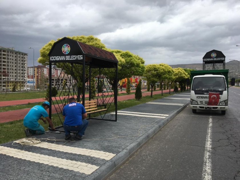 KOCASİNAN’DA PARKLAR DAHA MODERN DAHA FONKSİYONEL