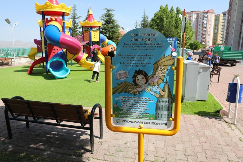 KOCASİNAN’DAN PARKLARA EĞLENDİRİCİ VE ÖĞRETİCİ DOKUNUŞ