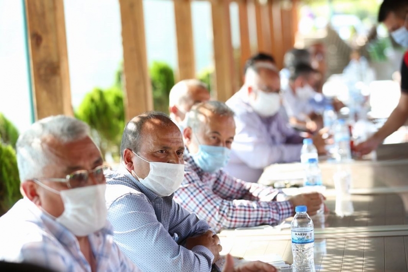 KOCASİNANLI MUHTARLARDAN BAŞKAN ÇOLAKBAYRAKDAR’A HİZMET TEŞEKKÜRÜ