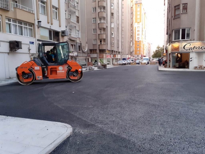 KOCASİNAN’DA ALT VE ÜST YAPI BİRER BİRER TAMAMLANIYOR