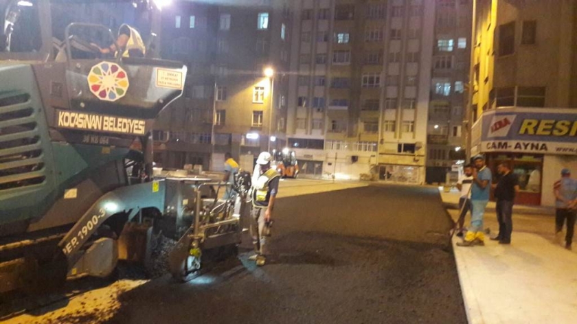 KOCASİNAN’DA ALT VE ÜST YAPI BİRER BİRER TAMAMLANIYOR