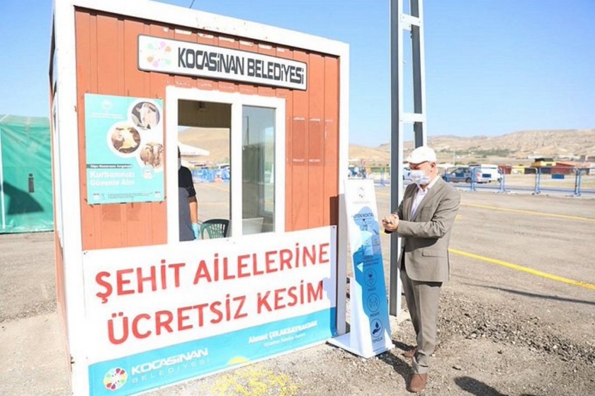 KOCASİNAN’DAN KAYSERİ’DE TEK, TÜRKİYE’YE ÖRNEK OLAN PROFESYONEL KURBAN HİZMETİ