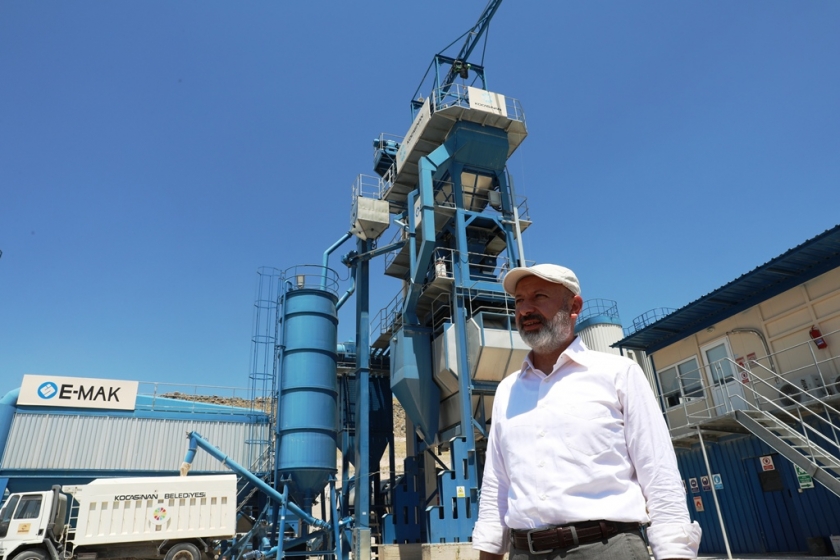 BAŞKAN ÇOLAKBAYRAKDAR, KAYSERİ’NİN EN YÜKSEK KAPASİTEYE SAHİP ASFALT PLENTİNİ İNCELEDİ