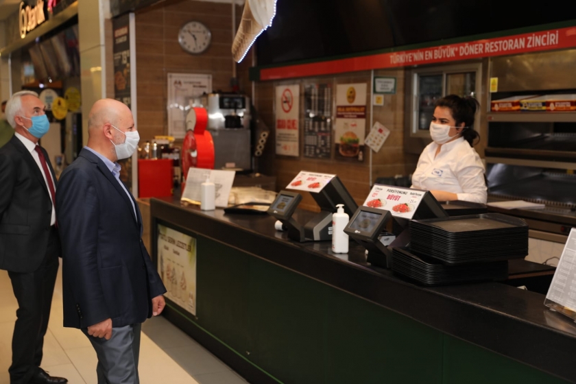 KOCASİNAN’DA KORONAVİRÜS DENETİMİ