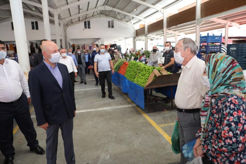KOCASİNAN’DA KORONAVİRÜS DENETİMİ
