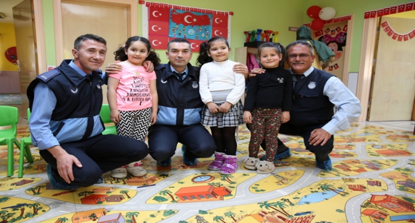 KOCASİNAN ZABITASI ANASINIFI ÖĞRENCİLERİYLE BULUŞUYOR