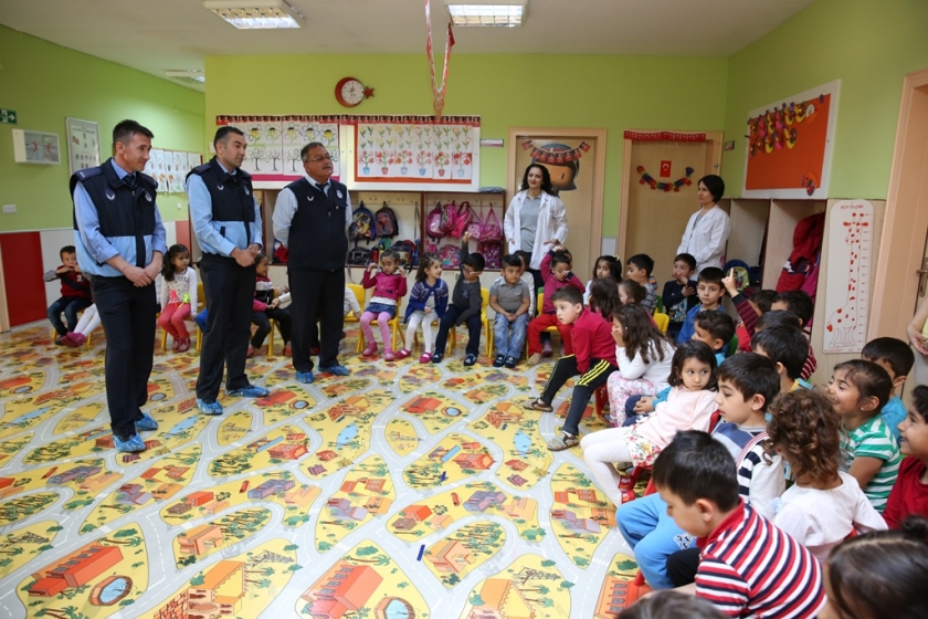 KOCASİNAN ZABITASI ANASINIFI ÖĞRENCİLERİYLE BULUŞUYOR