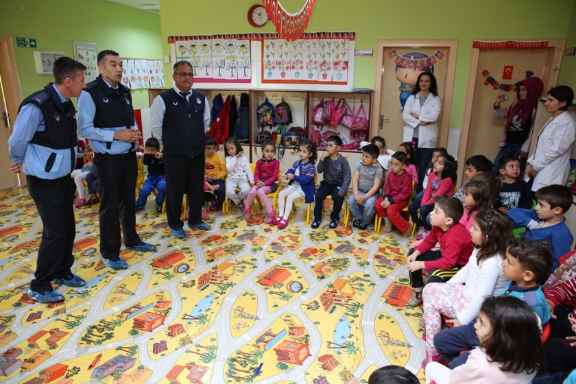 KOCASİNAN ZABITASI ANASINIFI ÖĞRENCİLERİYLE BULUŞUYOR