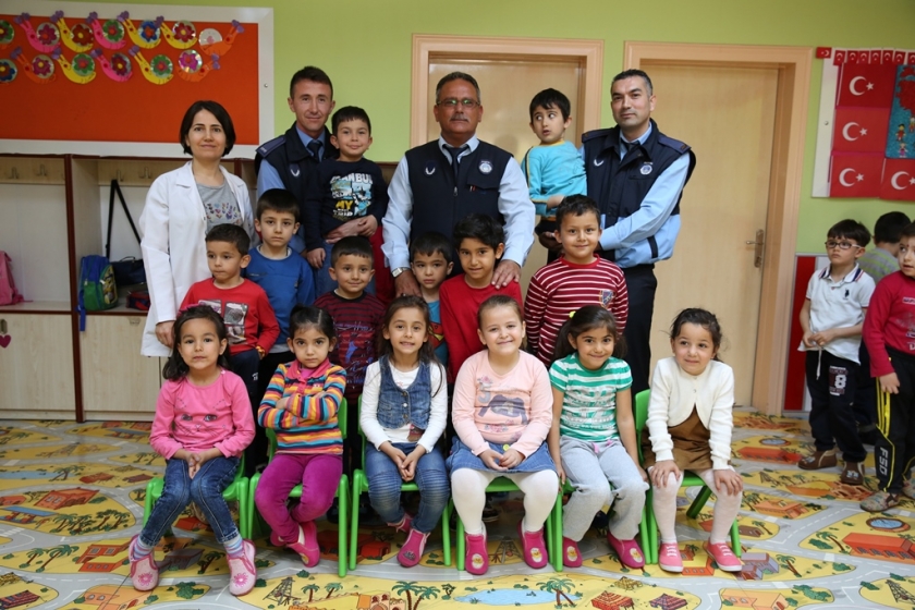 KOCASİNAN ZABITASI ANASINIFI ÖĞRENCİLERİYLE BULUŞUYOR