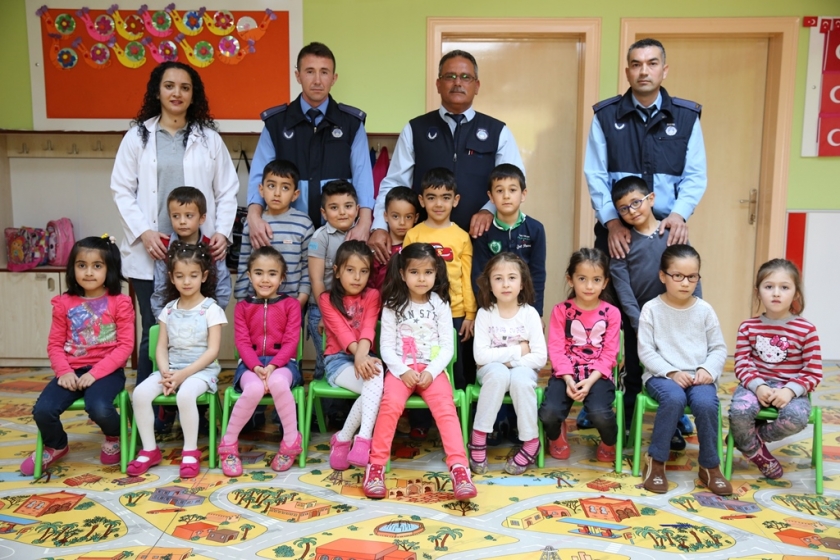 KOCASİNAN ZABITASI ANASINIFI ÖĞRENCİLERİYLE BULUŞUYOR