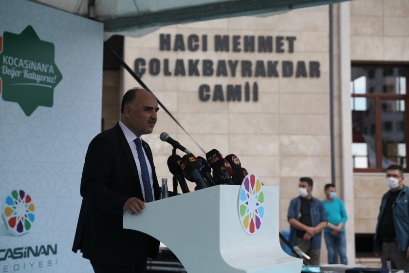 KOCASİNAN’DA HACI MEHMET ÇOLAKBAYRAKDAR CAMİİ İBADETE AÇILDI