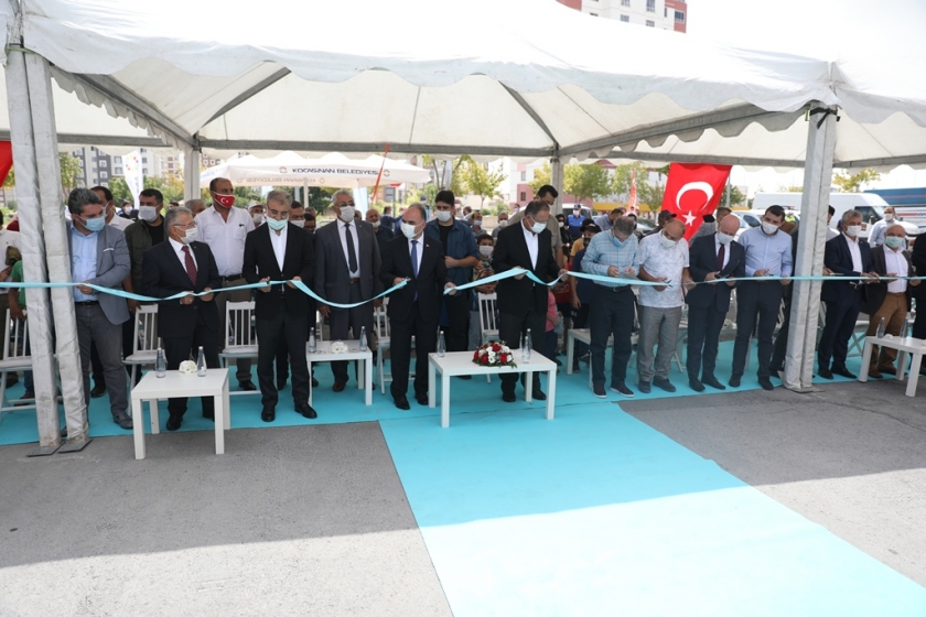 KOCASİNAN’DA HACI MEHMET ÇOLAKBAYRAKDAR CAMİİ İBADETE AÇILDI