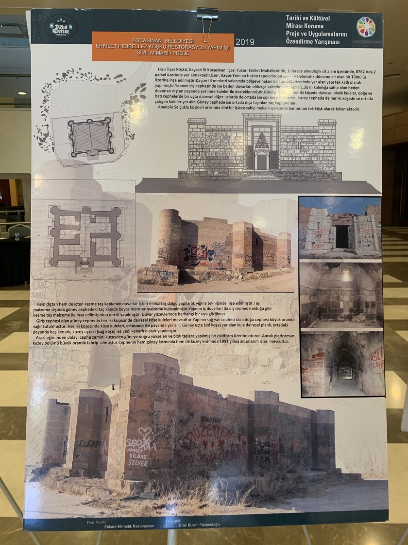 KOCASİNAN’IN TARİHLE GELECEĞİ BÜTÜNLEŞTİREN ÇALIŞMALARA TKB’DEN ÖDÜL