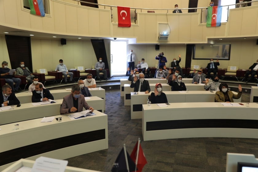 KOCASİNAN BELEDİYE MECLİSİ, AZERBAYCAN İÇİN TEK YÜREK