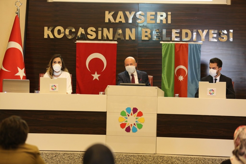 KOCASİNAN BELEDİYE MECLİSİ, AZERBAYCAN İÇİN TEK YÜREK