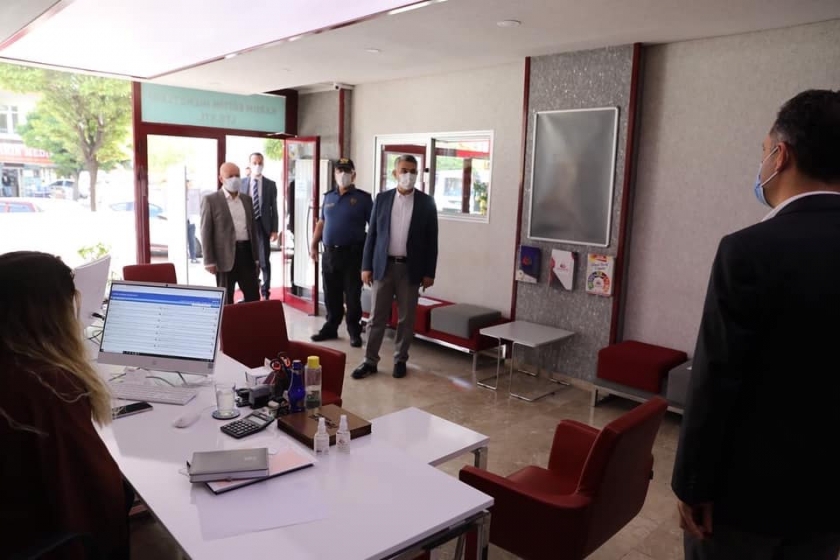 BAŞKAN ÇOLAKBAYRAKDAR’DAN MASKE, MESAFE VE HİJYEN DENETİMİ