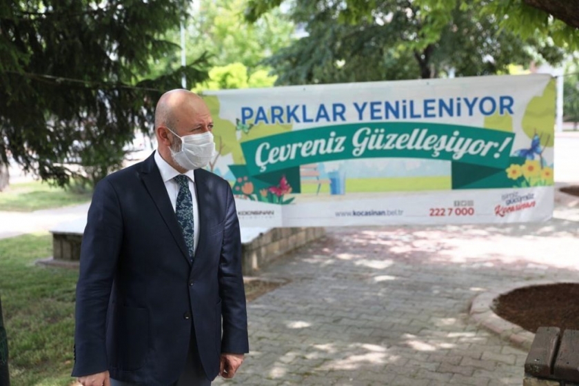KOCASİNAN, KİŞİ BAŞINA DÜŞEN 15 METREKARE YEŞİL ALAN İLE REKORUNU YENİLEDİ