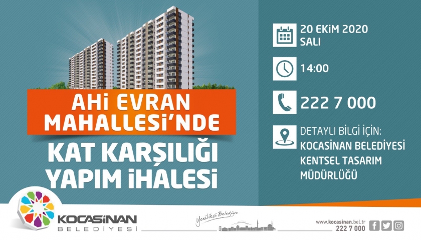 TÜRKİYE’DE EN BÜYÜK KENTSEL DÖNÜŞÜMÜ GERÇEKLEŞTİREN KOCASİNAN’DAN DEV ADIM
