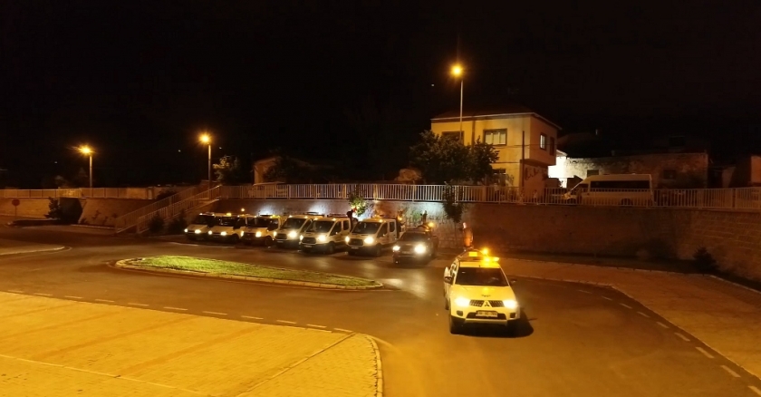 KOCASİNAN’DA İLAÇLAMA ÇALIŞMALARI, GECE-GÜNDÜZ DEVAM EDİYOR