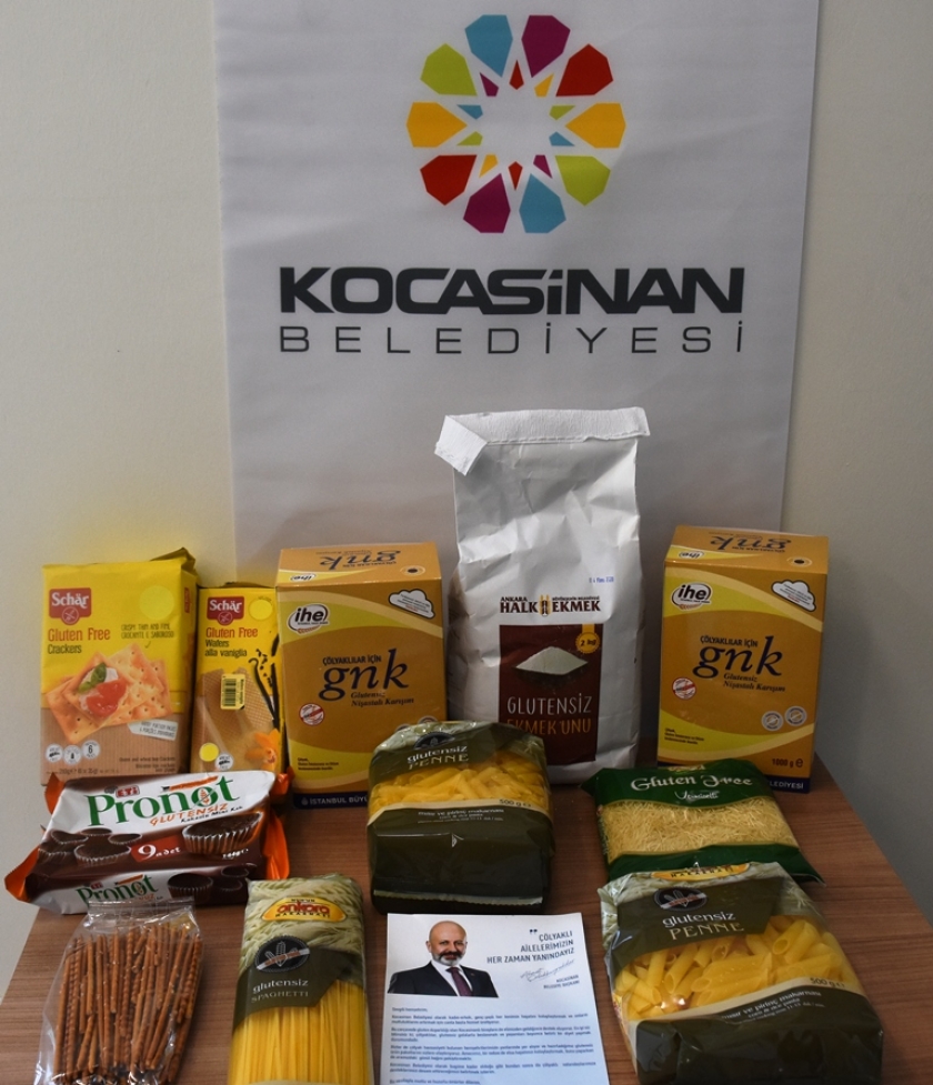 KOCASİNANDAN ÇÖLYAKLILARA GLÜTEN HASSASİYETİ