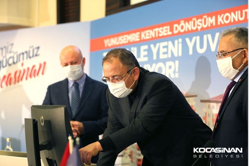 KOCASİNAN, KENTSEL DÖNÜŞÜMLE KAYSERİ’NİN YENİ YÜZÜ OLUYOR