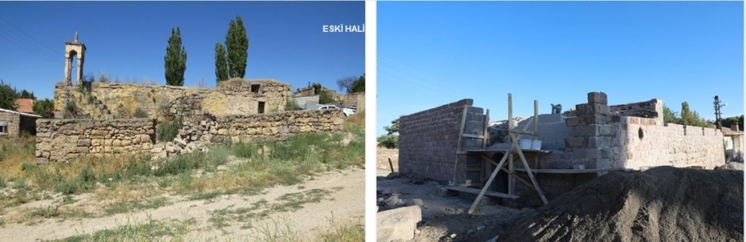 KOCASİNAN BELEDİYESİ, 8 ASIRLIK CAMİYİ RESTORE ETTİ