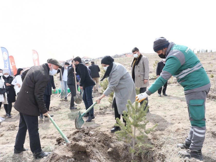 BAŞKAN ÇOLAKBAYRAKDAR, GARA VE BİTLİS ŞEHİTLERİNİN ANISINA AĞAÇ DİKTİ